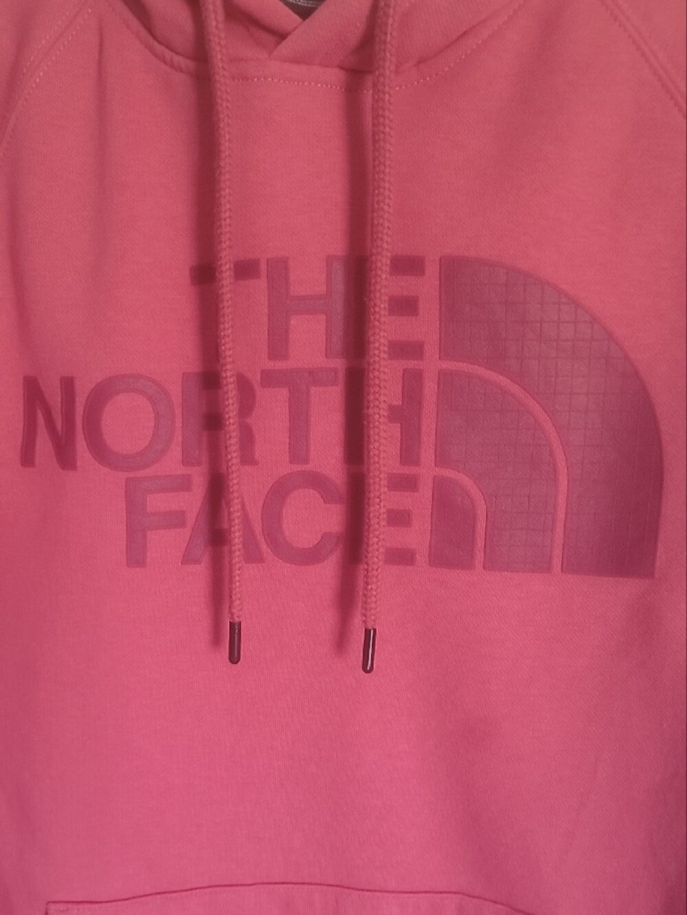 The North Face Women's Coral/Pink Crewneck Hoodie - Picture 2 of 11